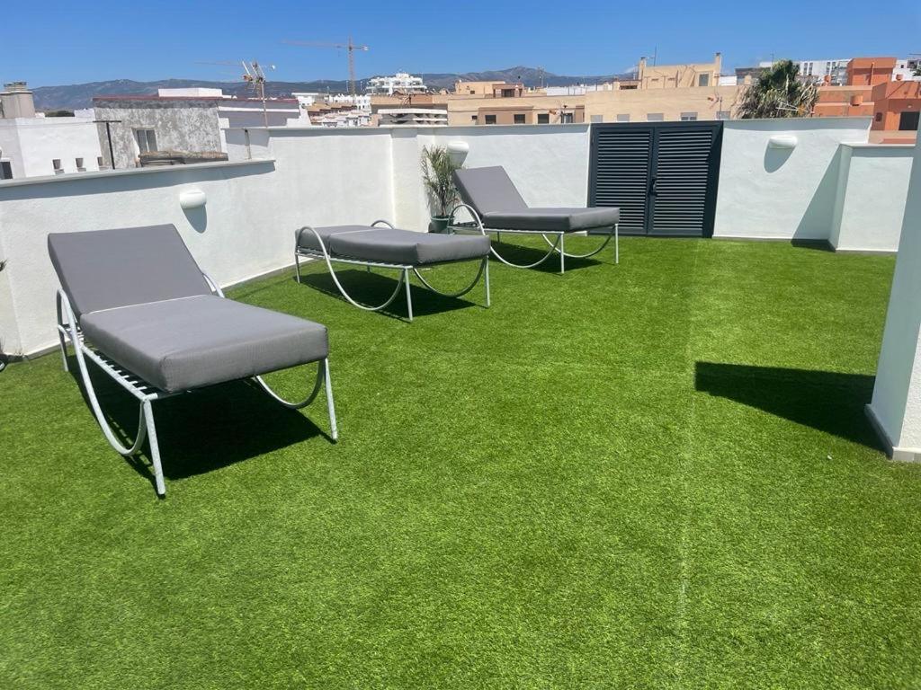 Apartamento De Lujo Con Piscina En Tarifa Exteriör bild